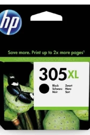 HP 305XL Cartucho de Tinta Original Alta Capacidad Negro