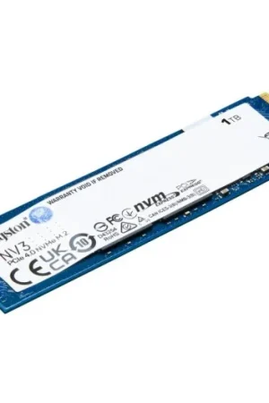 Disco Duro Kingston NV3 1TB Disco SSD 6000MB/S NVMe PCIe 4.0 M.2 Gen4 2280 3D Nand