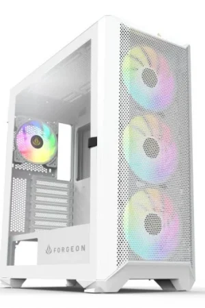 Torre PC Forgeon Arcanite ARGB Mesh Torre ATX Blanca