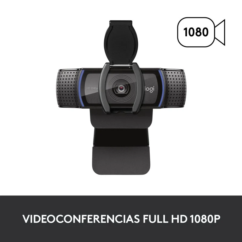 Logitech C920s Pro Webcam Full HD 1080p/30fps con Corrección de Iluminación Automática - Imagen 4
